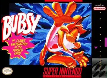 Bubsy in - Claws Encounters of the Furred Kind (USA) box cover front